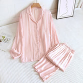 Pijama Nocturna Feminino Longo em Viscose