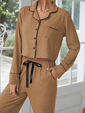 Pijama Minimal Feminino Longo