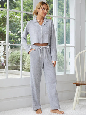 Pijama Minimal Feminino Longo