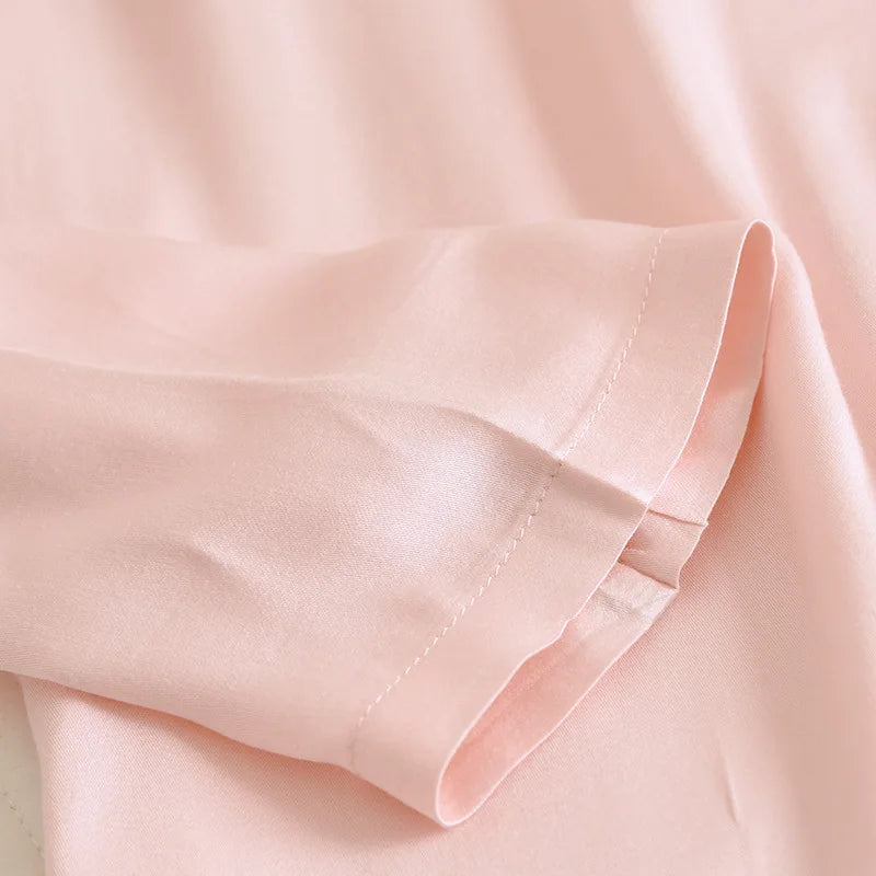 Pijama Nocturna Feminino Longo em Viscose