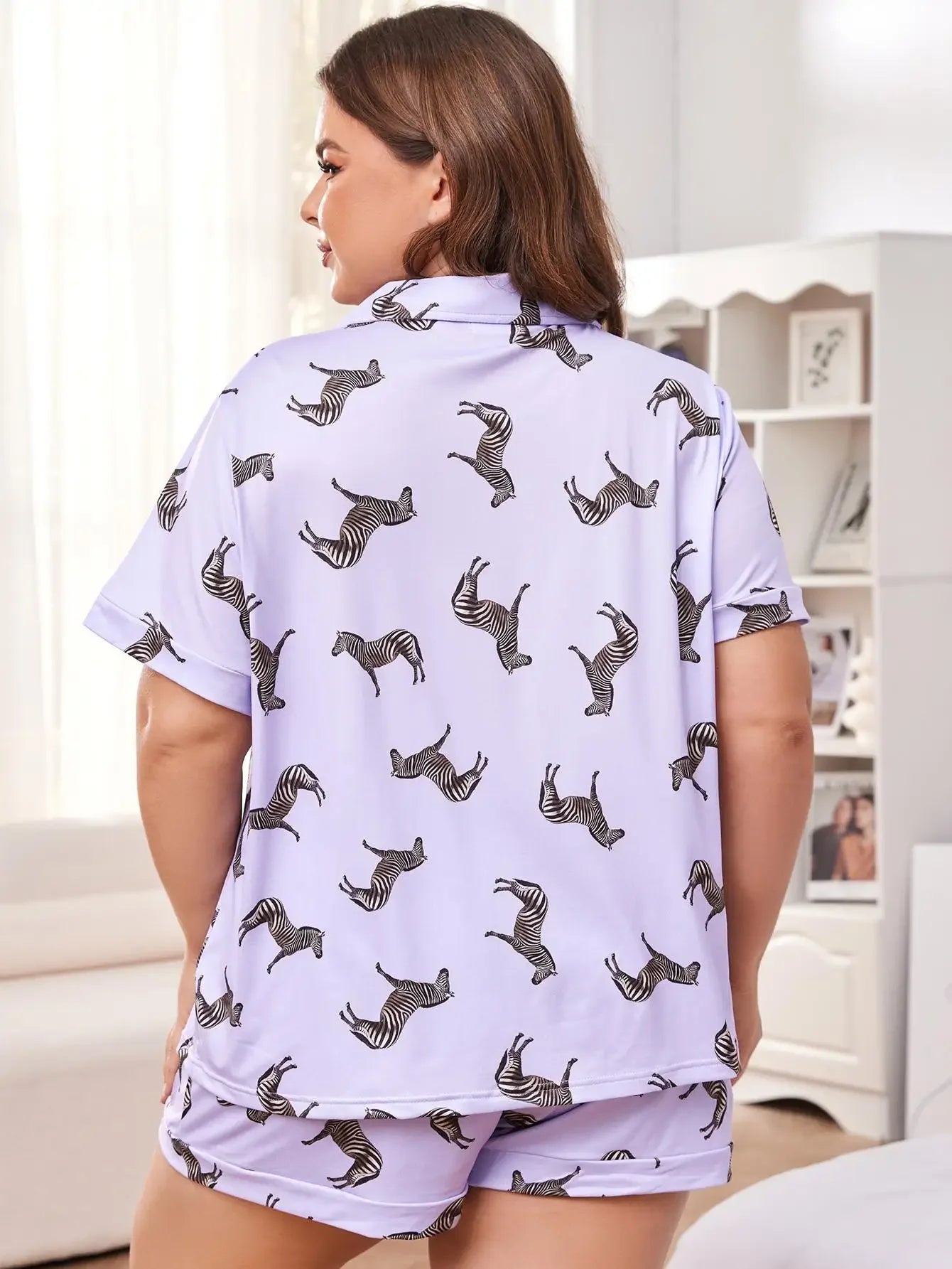 Pijama Chic Safari Plus Size Feminino