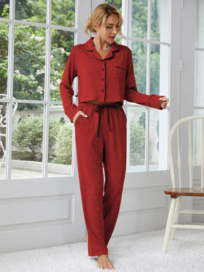 Pijama Minimal Feminino Longo