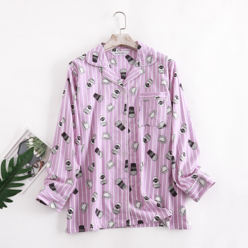 Pijama Coffee Time Americano Feminino Longo