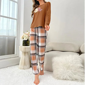 Pijama Cozy Bears Feminino Longo
