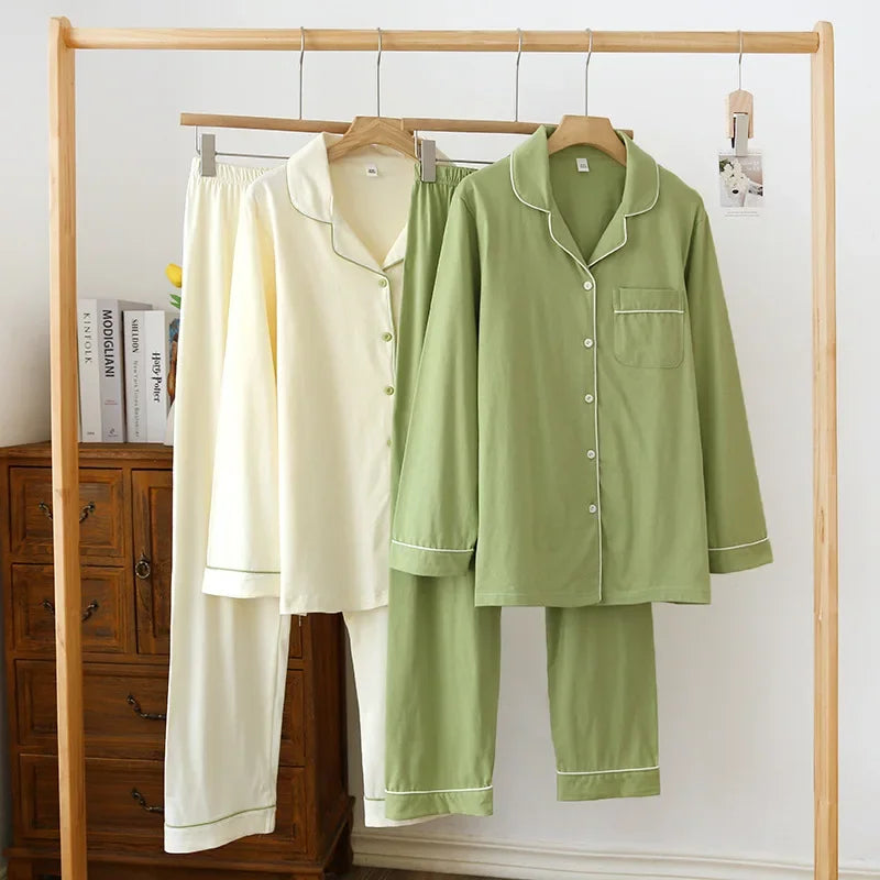Pijama Calm Days Americano Feminino Longo