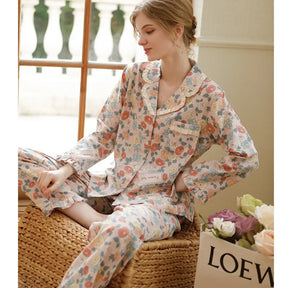 Pijama Adélia Americano Feminino Longo