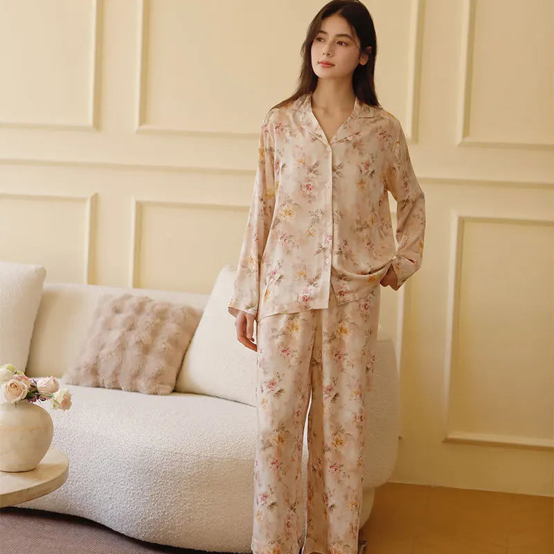 Pijama Bella Fiore Feminino Longo