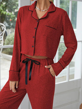Pijama Minimal Feminino Longo