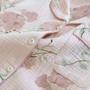 Pijama Sonhos de Primavera Americano Feminno Longo