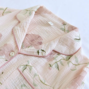 Pijama Sonhos de Primavera Americano Feminno Longo