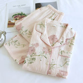 Pijama Sonhos de Primavera Americano Feminno Longo
