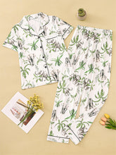 Pijama Jardim Sereno Feminino Longo