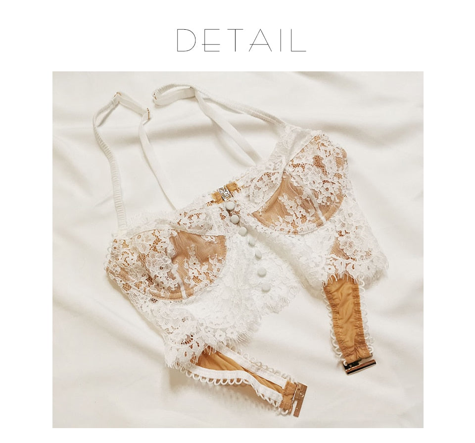 Conjunto Lingerie de Renda - Scandal