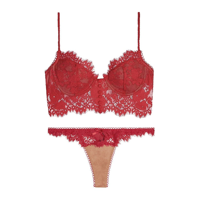 Conjunto Lingerie de Renda - Scandal