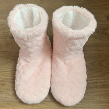 Pantufa Bota Feminina Corações