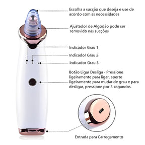Removedor de Cravos A Vácuo Skin Cleaner